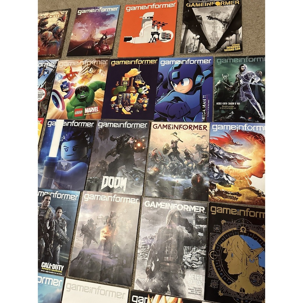 GAME INFORMER Video Game MAGAZINES 2013-2019 (34) Issues Lot Gamer Books - Picture 3 of 16